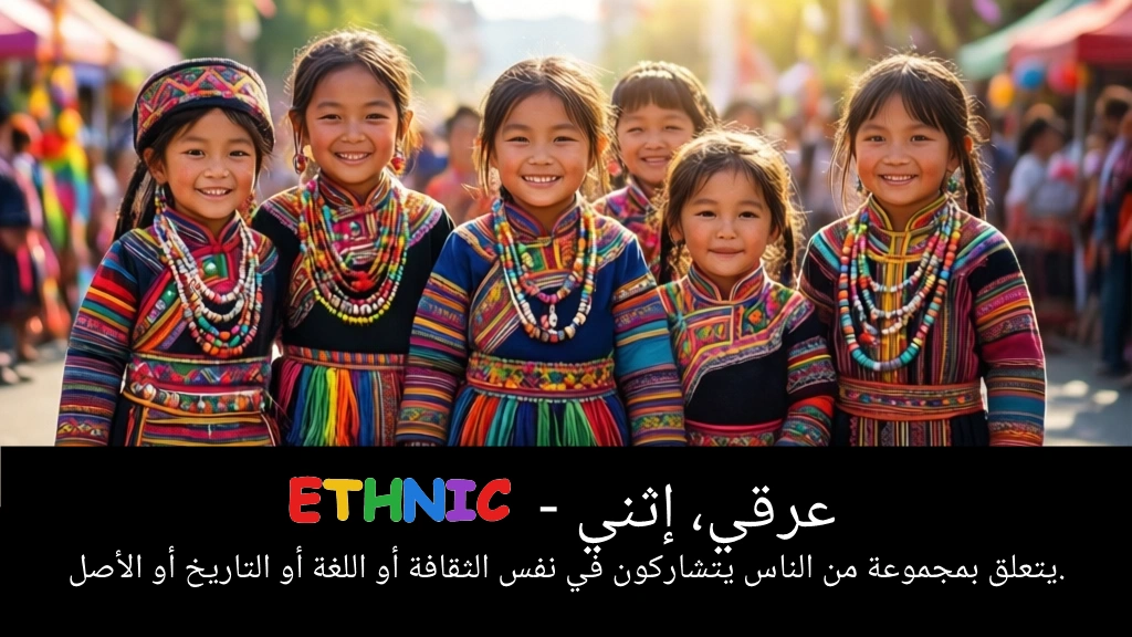 Arabic Illustration for ethnic